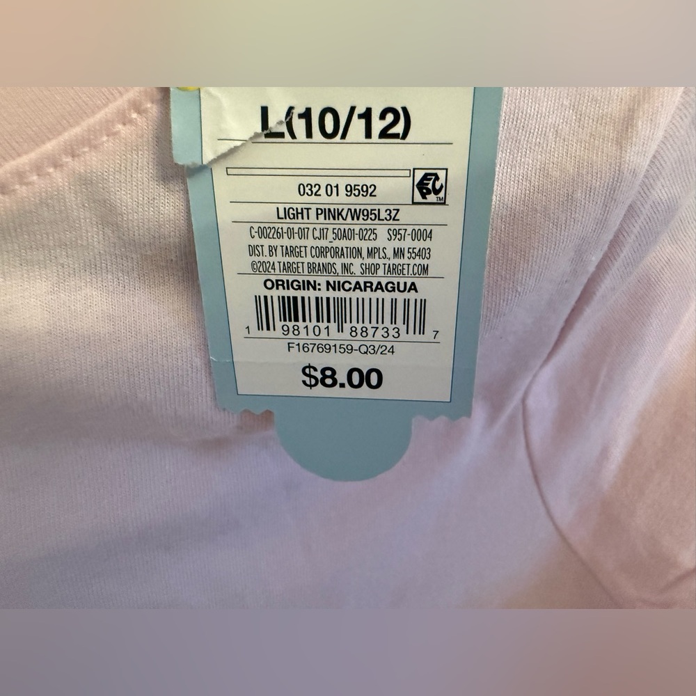 NWT Cat & Jack Unicorn Long Sleeve Tee - Picture 5 of 5